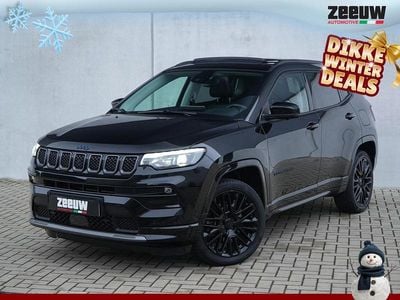 Zwart Occasion 2023 Jeep Compass SUV | € 34.900 (Duur)