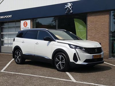 Witblanc nacre Occasion 2021 Peugeot 5008 GT MPV | € 29.500 (Iets duurder)