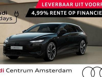 Zwart Nieuw 2025 Audi A6 e-tron S-Line Stationwagen | € 72.300 (Eerlijke prijs)