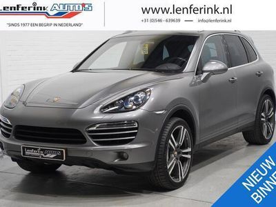 tweedehands Porsche Cayenne 3.0 D Platinum luchtvering 21"lmv Bose climastoelen Έlectric.tr