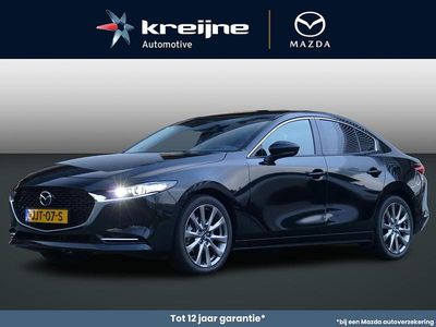 Zwart Occasion 2025 Mazda 3 Exclusive-Line Sedan | € 35.925 (Duur)