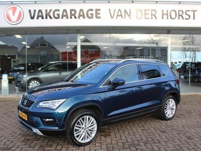 tweedehands Seat Ateca 1.5 TSI Xcellence 150pk , 1800kg trekgewicht Panorama/schuif kantel dak , Navigatie, Camera Trekhaak afneembaar, Zeer goed onderhouden