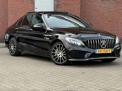 Zwart Occasion 2014 Mercedes C250 Prestige Sedan | € 17.950 (Iets duurder)