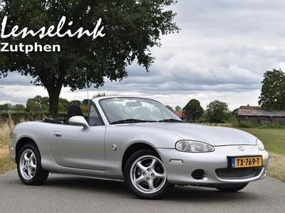 Occasion Mazda MX5 Exclusive 110 PK (80 kW) 2001 Grijs, metallic lak Cabriolet