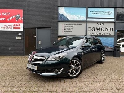Groen (metallic) Gebruikt 2015 Opel Insignia Cosmo Stationwagen | € 10.950