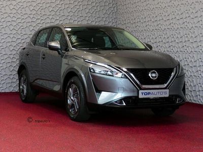 tweedehands Nissan Qashqai 1.3 MHEV 160PK NAVI CARPLAY CAMERA STOEL/STUUR/RUIT VERW. LMV PDC ECC LED ADAP.CRUISE 03/2023 20 Qashqai's op voorraad !