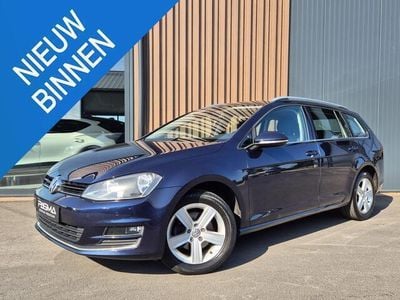 Blauw Gebruikt 2014 VW Golf VII Highline Stationwagen | € 6.950 (Super prijs)