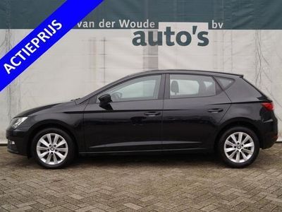 tweedehands Seat Leon 1.6 TDI 115pk Style -NAVI-ECC-PDC-LMV-CRUISE-