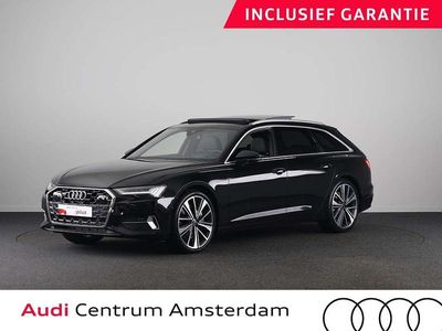 Zwart Occasion 2025 Audi A6 Advanced Stationwagen | € 57.849 (Iets duurder)