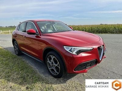 Occasion Alfa Romeo Stelvio Super 281 PK (206 kW) 2017 Rood SUV