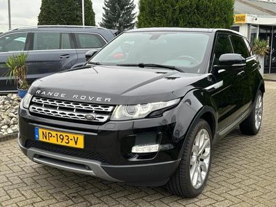 tweedehands Land Rover Range Rover evoque 2.2 D4 Zwart 2013 Panoramadak