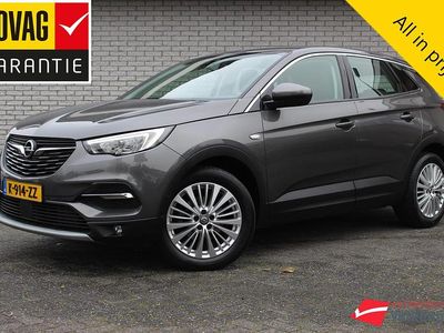 Grijs (metallic) Occasion 2020 Opel Grandland X Innovation SUV | € 15.950 (Eerlijke prijs)