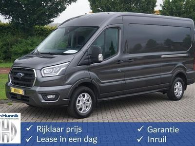 tweedehands Ford Transit 350L L3H2 Limited 170PK AUT 12" Sync 4 Navi/Cam, Xenon, 2x Schuifdeur!! NR. *641*