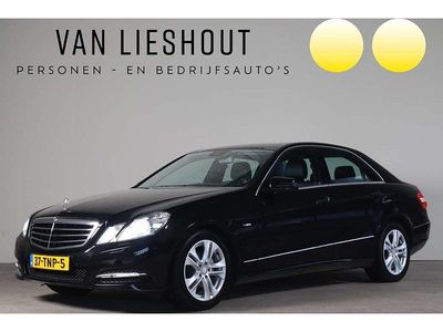 Occasion Mercedes E200 Avantgarde 184 PK (135 kW) 2012 Zwart Sedan