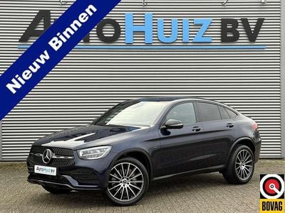 Occasion Mercedes GLC300e AMG line 333 PK (244 kW) 2021 Blauw Coupé