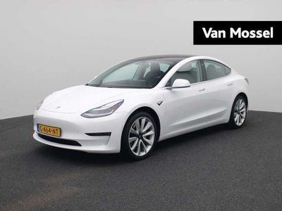 tweedehands Tesla Model 3 Long Range 75 kWh | Lederen Bekleding | Navigatie | Camera | Panoramadak |