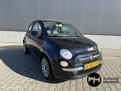 Occasion Fiat 500C Lounge 86 PK (63 kW) 2013 Zwart Cabriolet
