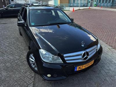 Zwart Occasion 2014 Mercedes C200 Stationwagen | € 5.000 (Super prijs)