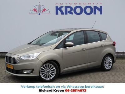 tweedehands Ford C-MAX 1.0 Titanium 125 PK, Navigatie, Trekhaak.