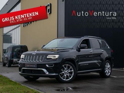 tweedehands Jeep Grand Cherokee 3.0 CRD Summit | Grijs kenteken | Luxe | Luchtvering