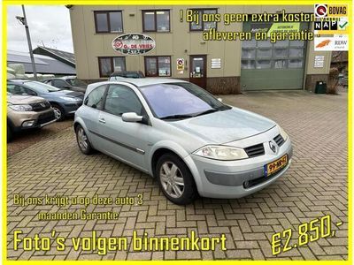 tweedehands Renault Mégane II 1.6-16V Expression Luxe - Prijs inclusief 3 maanden garantie en afleveren -