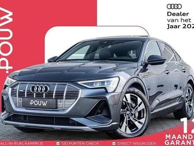 Grijs Gebruikt 2022 Audi e-tron Sportback S-Line SUV | € 40.900 (Eerlijke prijs)