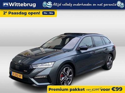 tweedehands Skoda Octavia Combi 1.4 TSI RS iV PHEV / AUTOMAAT/ 245 PK/ PANO/