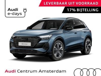 Nieuw Audi Q4 e-tron Competition 210 kW (286 PK) 2026 Blauw SUV