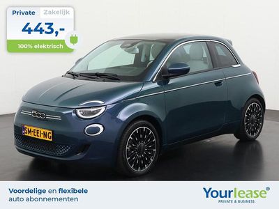 Blauw Occasion 2023 Fiat 500e La Prima Hatchback | € 23.394 (Iets duurder)