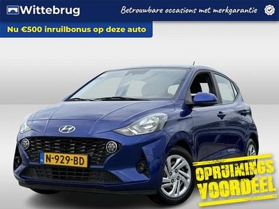 Occasion Hyundai i10 Comfort 67 PK (49 kW) 2021 Blauw Hatchback