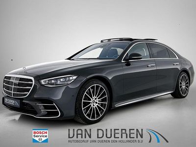 Grijs Gebruikt 2021 Mercedes S580 AMG line Sedan | € 87.950