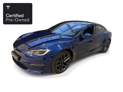 Blauw Occasion 2022 Tesla Model S Plaid Hatchback | € 79.400