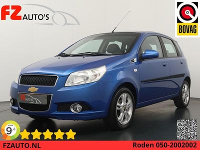 Blauw Occasion 2009 Chevrolet Aveo LS Hatchback | € 3.945 (Duur)