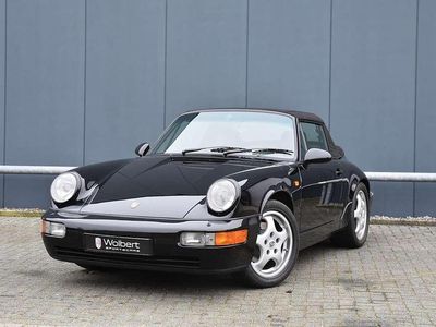 Zwart Occasion 1993 Porsche 911 Carrera Cabriolet Cabriolet | € 86.950
