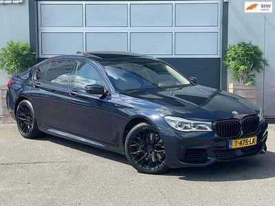 Blauw Gebruikt 2015 BMW 750L Executive Sedan | € 19.995