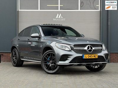 Occasion Mercedes GLC350 AMG line 2017 Grijs (metallic) Coupé