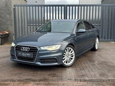 Blauw Occasion 2015 Audi A6 S-Line Sedan | € 13.950