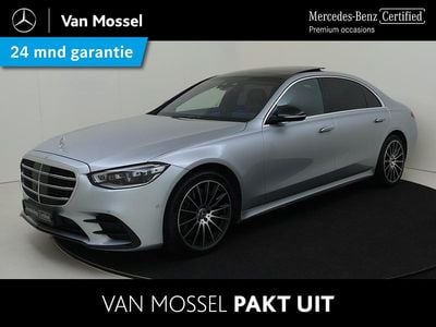 Grijs Gebruikt 2021 Mercedes S500 AMG line Sedan | € 79.945 (Goede deal)