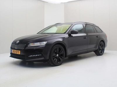 Occasion Skoda Superb SportLine 218 PK (160 kW) 2020 Zwart (parellak) Stationwagen
