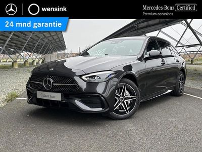 Grijs Occasion 2025 Mercedes C300 AMG line Stationwagen | € 53.850 (Iets duurder)
