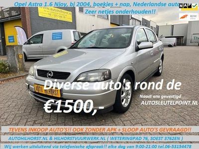 Grijs Gebruikt 2004 Opel Astra Njoy Hatchback | € 1.500 (Iets duurder)