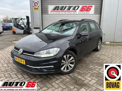 Occasion VW Golf VII Comfortline 110 PK (80 kW) 2017 Zwart Stationwagen