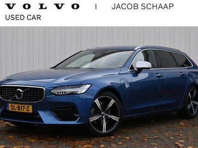 tweedehands Volvo V90 T8 AWD R-Design | Apple CarPlay | Clima | Navi | IntelliSafe | Full LED
