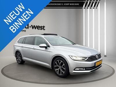 Grijs (metallic) Gebruikt 2016 VW Passat Highline Stationwagen | € 7.950 (Super prijs)