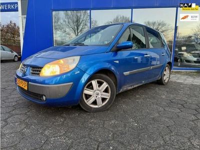 tweedehands Renault Scénic II 1.6-16V Privilège Comfort APK TOT 15-11-2022! NAP/Schuif.kant.dak