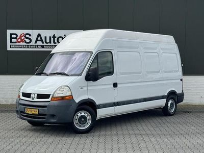 tweedehands Renault Master T35 2.5dCi L3H3 Extra hoog 1e Eig. Airco Cruise Goed onderhouden Distributieriem is vervangen