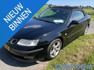 Zwart Gebruikt 2005 Saab 9-3 Cabriolet Vector Cabriolet | € 7.950 (Iets duurder)
