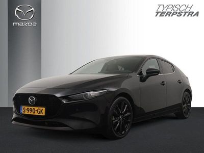 Occasion Mazda 3 Luxury 188 PK (138 kW) 2023 Jet black (zwart metallic) Hatchback