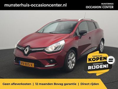 Rood metallic Gebruikt 2018 Renault Clio GrandTour LIMITED Stationwagen | € 10.750 (Duur)