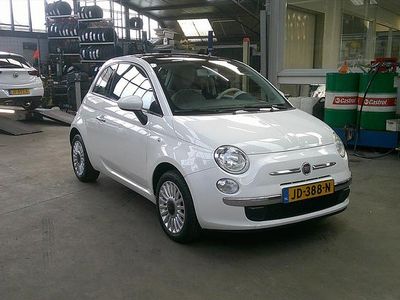 Wit Gebruikt 2009 Fiat 500 Lounge Hatchback | € 4.950 (Duur)